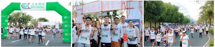 Crossworld joins 13th FAME fun run 2019